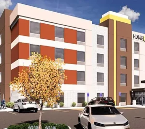 EIFS project hospitality building